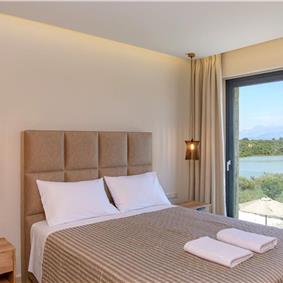  3 bedroom stone villa with pool & seaview, near Acharavi, sleeps 6